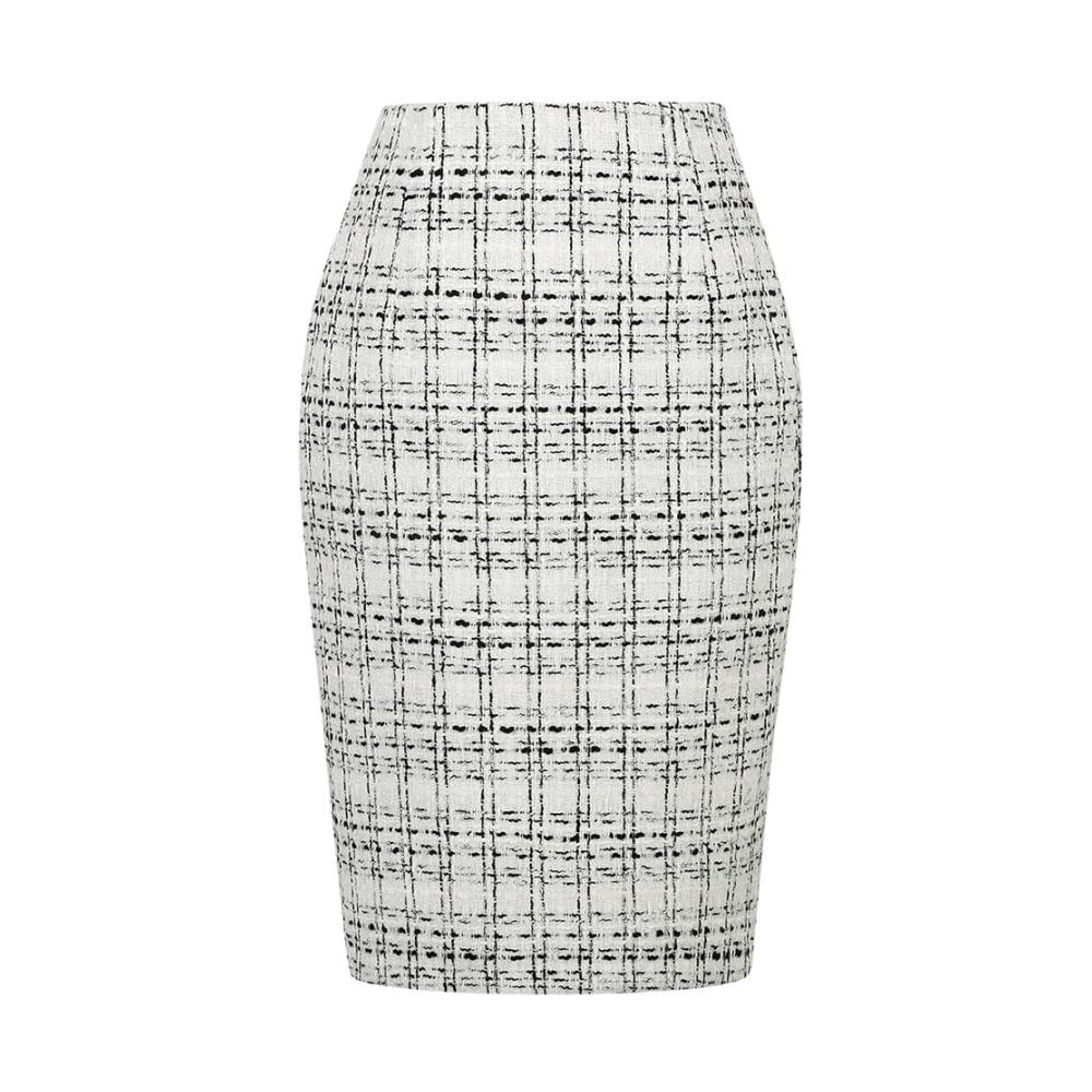 Tweed Weiß