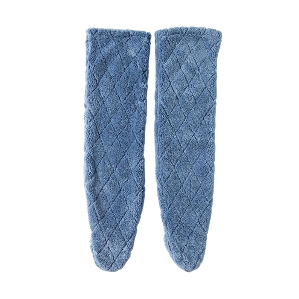 Damen Kniestrümpfe Lange Overknee-Slipper-Socken aus Warmem Korallen-Fleece für Heimgebrauch und Cosplay