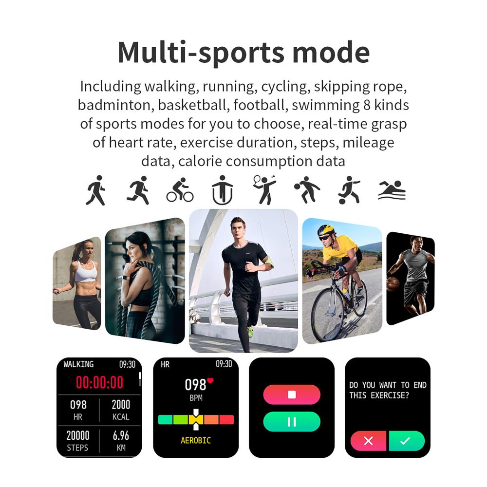 Fashion Smartwatch mit Telefonfunktion 1.7 Zoll Touchscreen Android iOS Kompatibilität Whatsapp Funktion Fotohintergrund Schrittzähler Damen Laufuhr Blutdruckmessung Pulsuhr - Stilvolle Damenuhr für aktive Frauen
