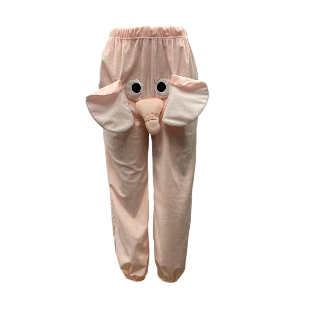 Elefantastischer Flanell-Pyjama Lustige Männer-Shorts mit Rüsselmotiv