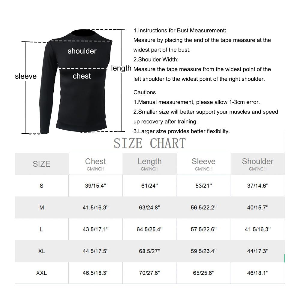 Kompressions-Basketballshirt für Herren – Smartstyle 1/2 Langarm Funktionsshirt Quick Dry Fitness Tights für Laufen und Training