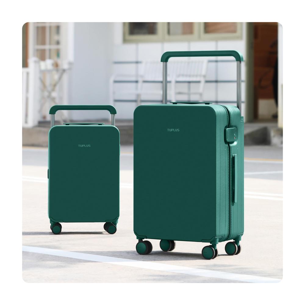 ABS Rollkoffer mit 4 Rollen Leichter Reisekoffer mit TSA-Schloss