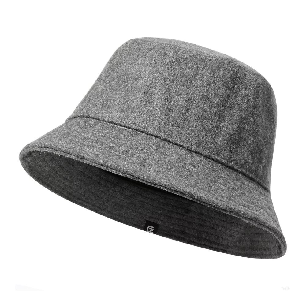 Winter Bucket Hat aus hochwertiger Wolle – Stilvoller Fischerhut für Damen und Herren