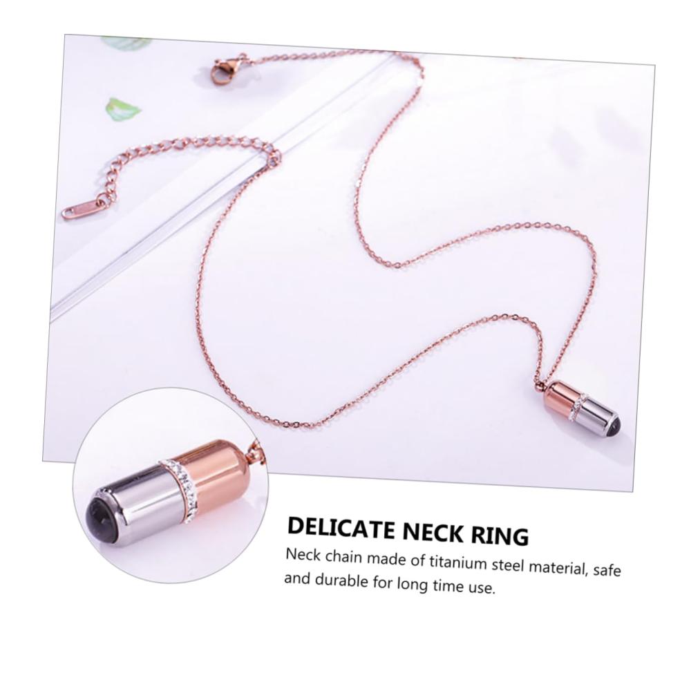 3er Set Kissen Halsketten – Eleganter Damen Schmuck mit Kapsel-Choker-Design Edle Spitze und Schlüsselbein-Anhänger