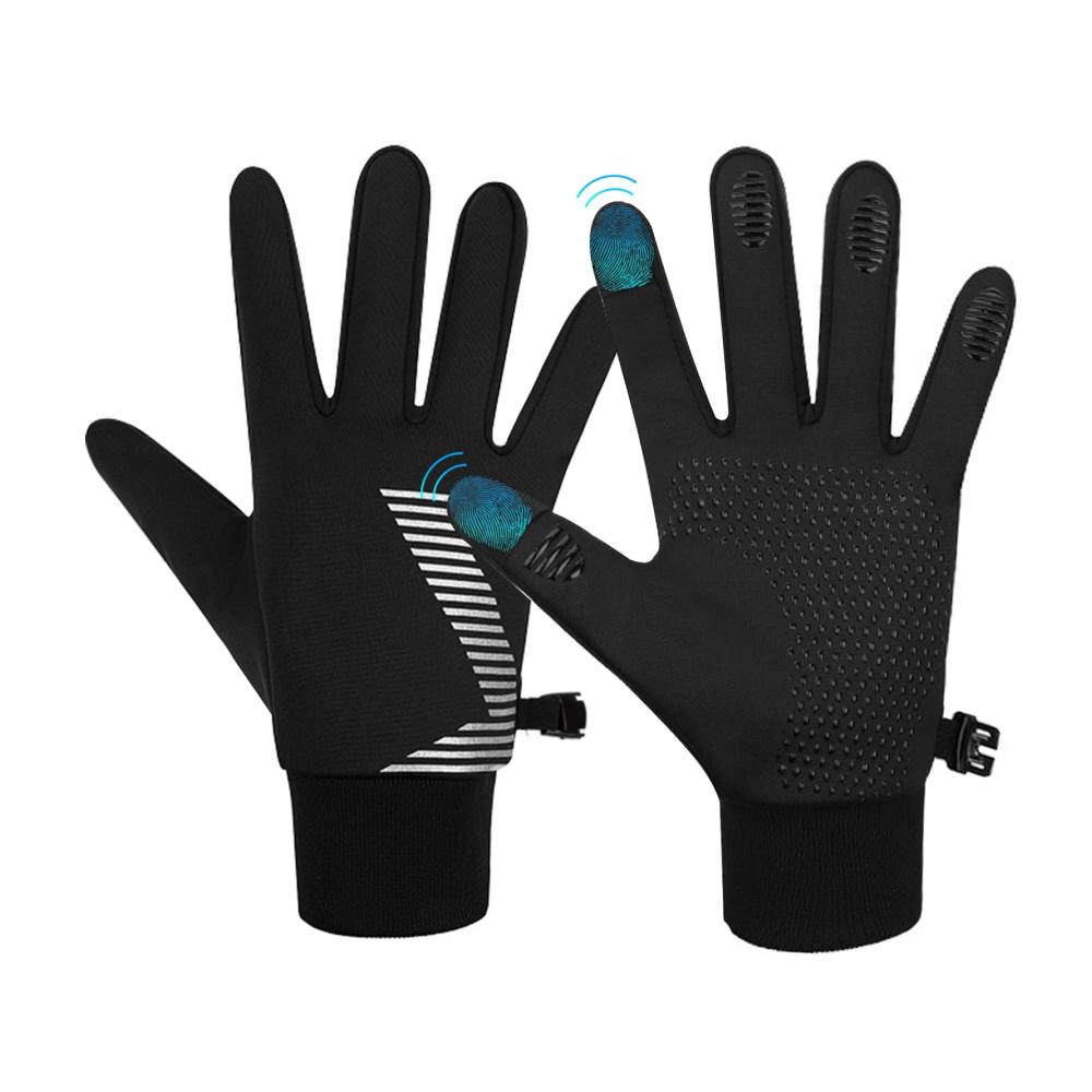 Winter Warme Radfahren Handschuhe – Winddicht Touchscreen Anti-Rutsch – Für Sport Fahren Camping Wandern – Männer und Frauen Outdoor Handschuhe