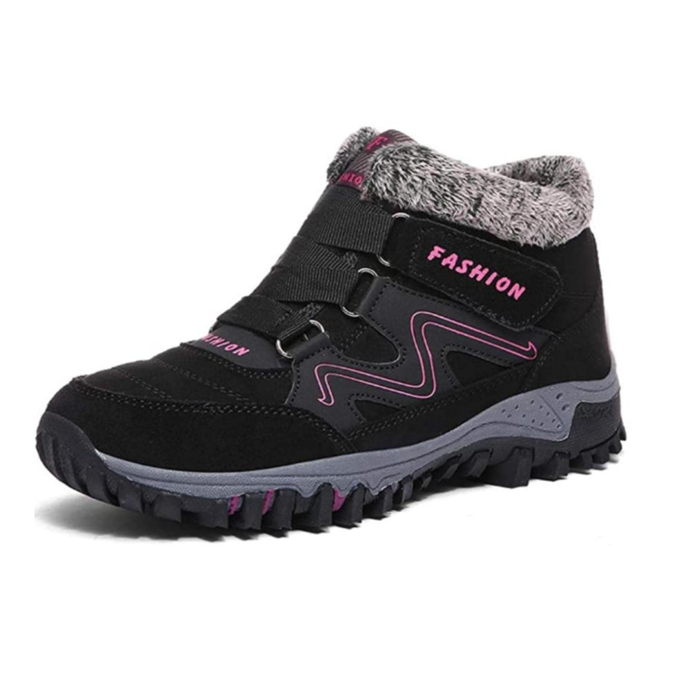 Winterstiefel für Damen Warme Trekking- & Wanderschuhe mit rutschfester Sohle