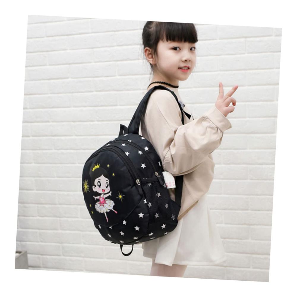Ballett Rucksack-Set Tanz-Rucksack mit Kordelzug Schultasche Aufbewahrung für Ballettschuhe Mädchen Lateinischer Tanz Oxford Kind