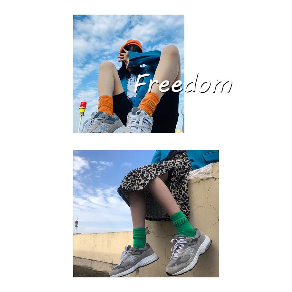Sportsocken Herren Damen 4er Pack Klassische atmungsaktive Baumwoll-Sneaker-Socken für Business und Sport - Rückensocken mittlere Strümpfe Laufsocken