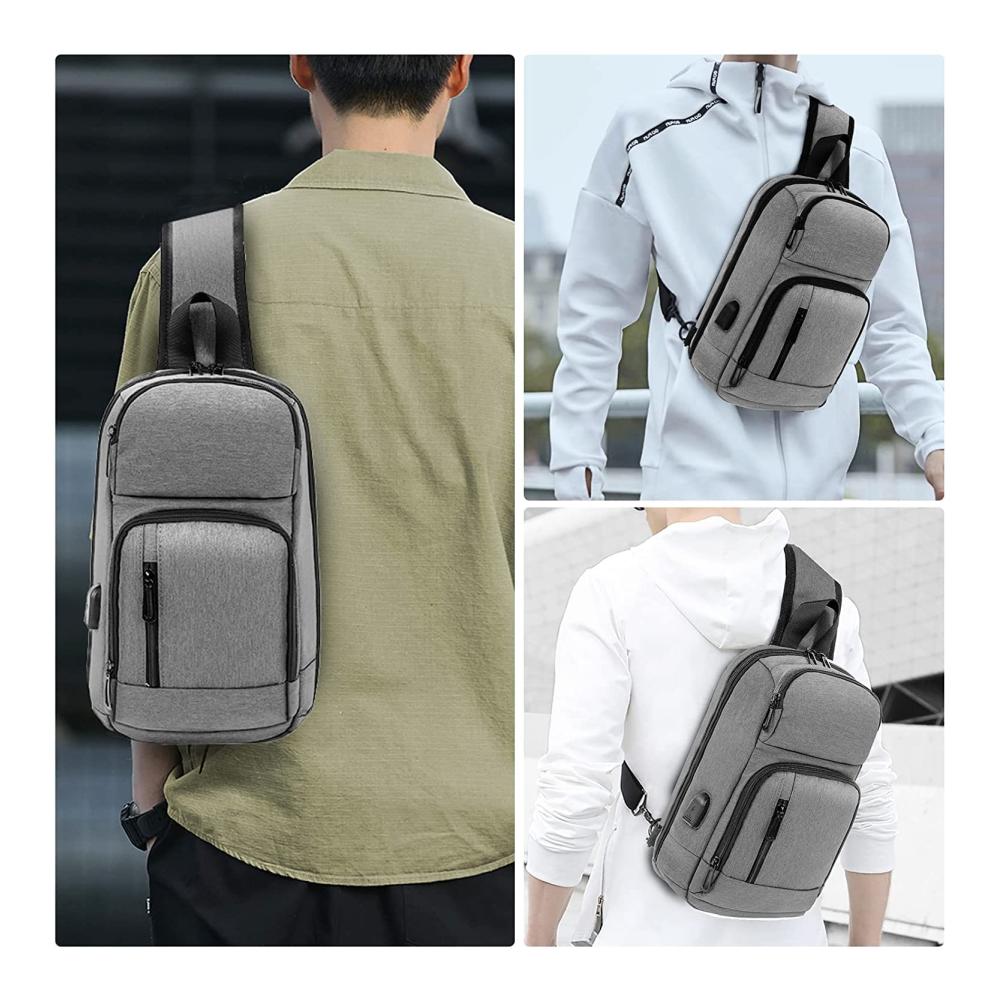Herren Tagesrucksack Sling Bag Stilvolle Leichtigkeit