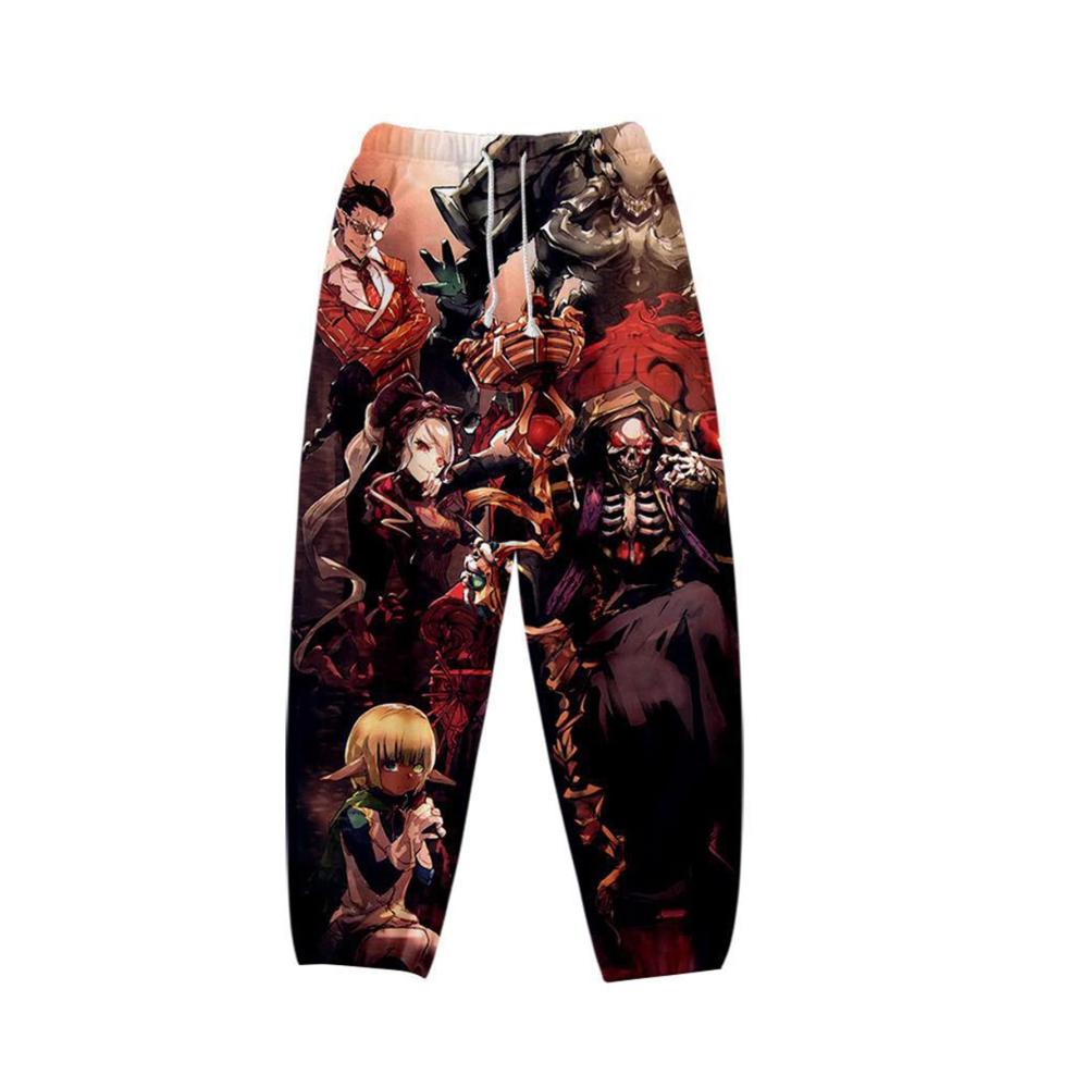 Anime Overlord Albedo Jogginghose - Unisex Haremshose mit elastischer Taille und Kordelzug