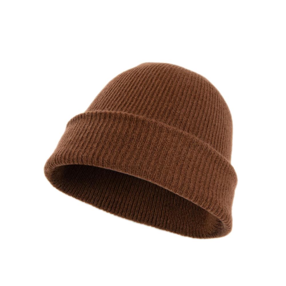 Damen Strickmütze Hochwertige 100% reine Kaschmir Dual-Layer Wintermütze - Dicke weiche & warme Skikappe für Damen