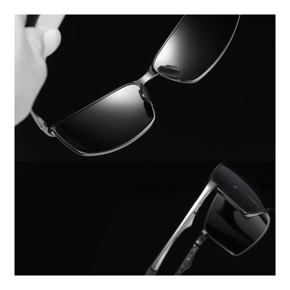 Herren Polarisierte Sport-Sonnenbrille mit UV-Schutz für Outdoor-Aktivitäten