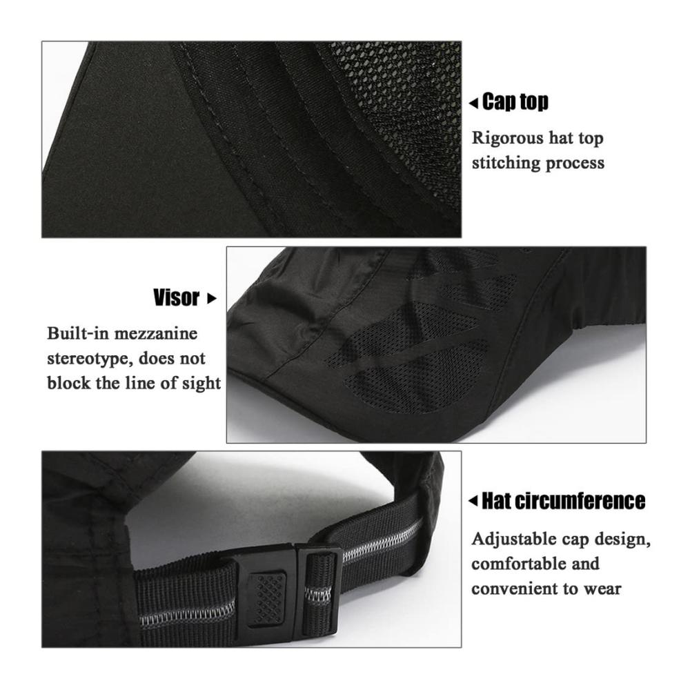 Baseball Caps Sonnenhut für Herren und Damen mit Schnell Trocknender Funktion - Sportliche Baseballmütze für Sommer Outdoor-Aktivitäten und Reisen