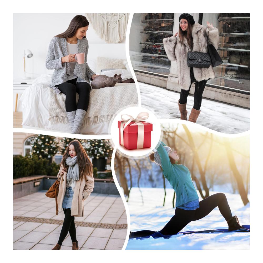 Extra warme gefütterte Damen-Thermostrumpfhose für den Winter