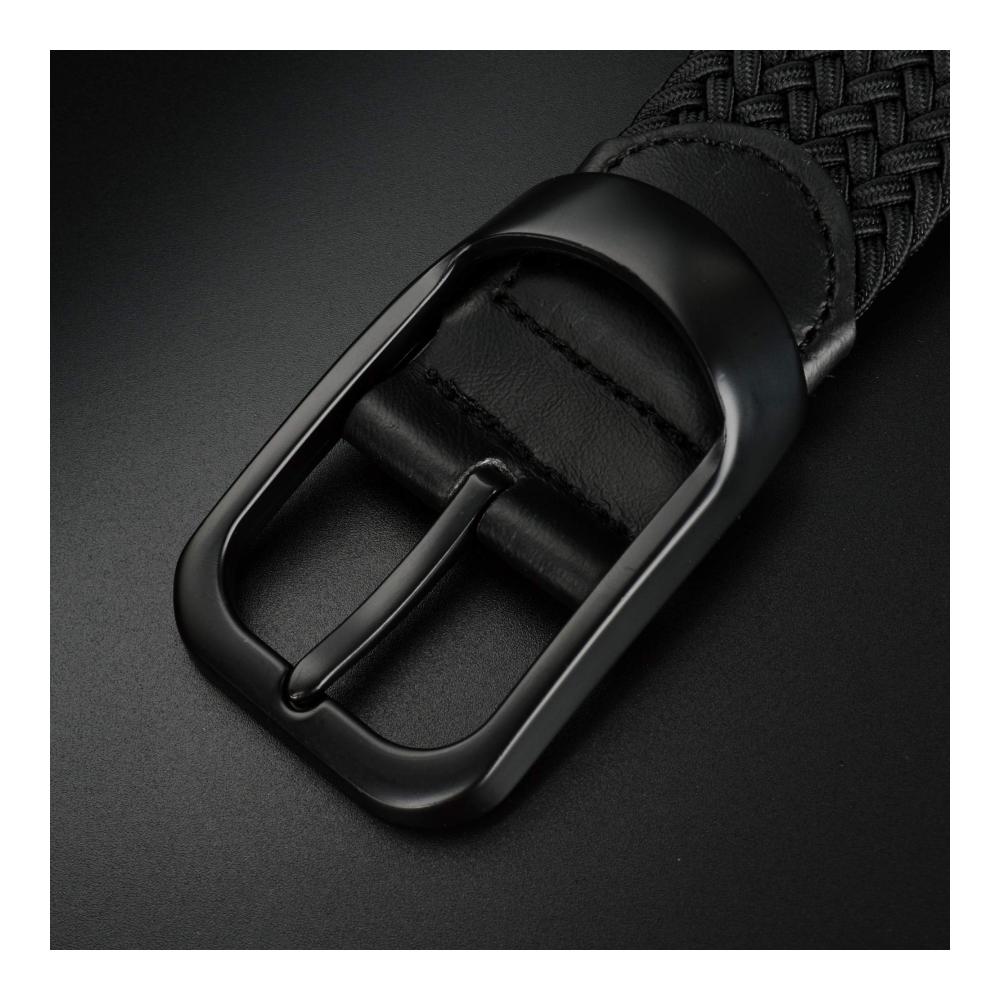 Arbeitsgürtel für Herren Elastischer Stretchgürtel in Schwarz Übergröße 110-180cm
