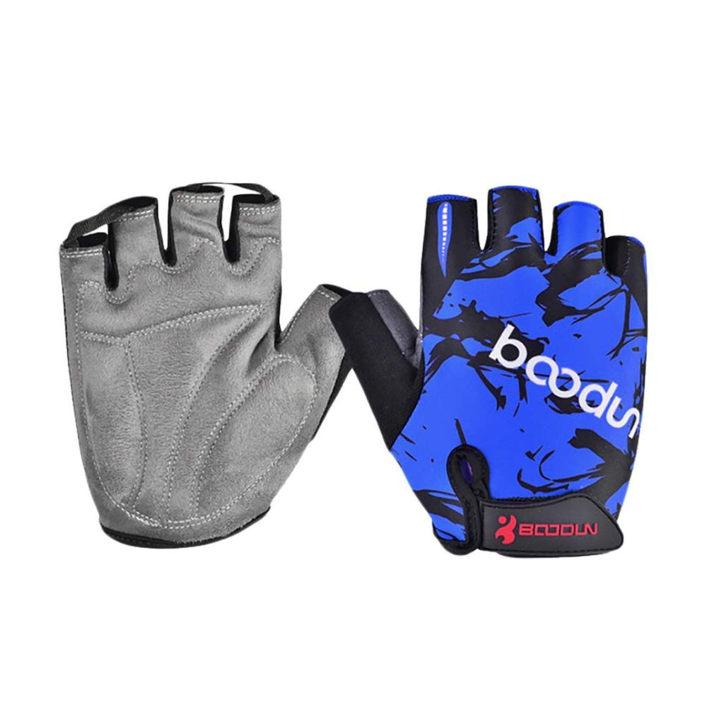 Fahrradhandschuhe Fingerlos – Atmungsaktiv Gepolstert Rutschfest für Frauen & Herren | Gym MTB Sport Gloves