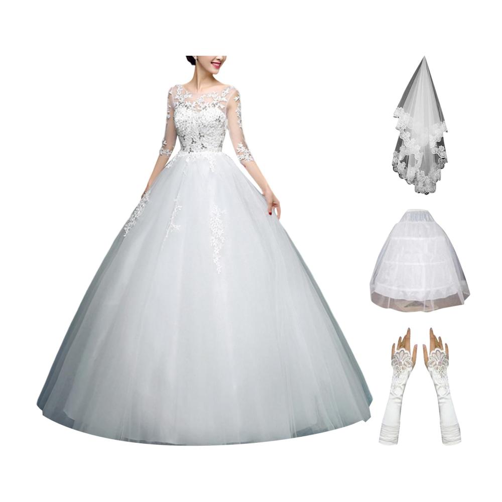 Brautkleider mit Spitzen-Applikationen Tutu-Stil und Stickerei - Elegante Hochzeitskleider für die moderne Braut