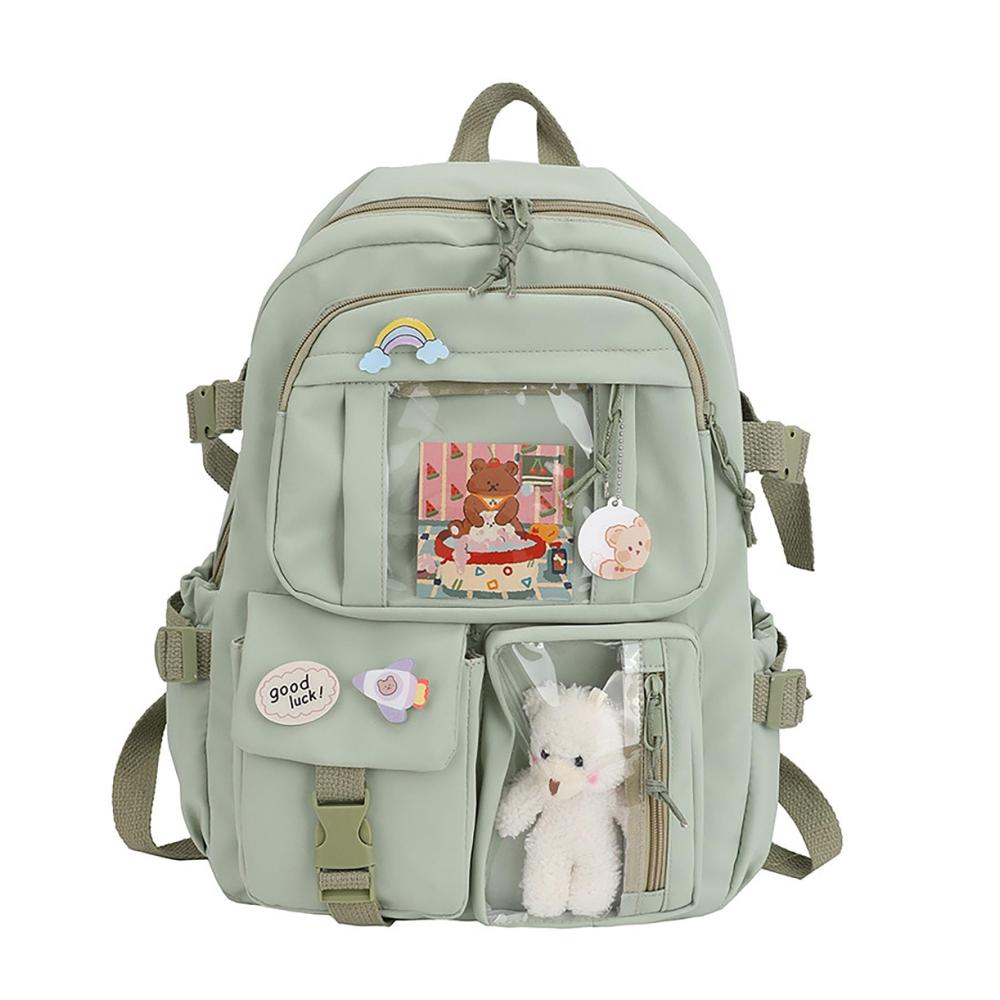 Kawaii Kaninchen-Backpack Süßer Kinder Rucksack für Mädchen & Teens - Große Kapazität Wasserdicht