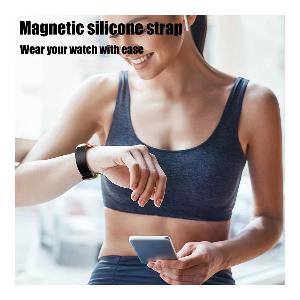 20mm Silikon Sportarmband für Huawei Watch GT3 42mm - Magnetisches Ersatzband für Herren und Damen