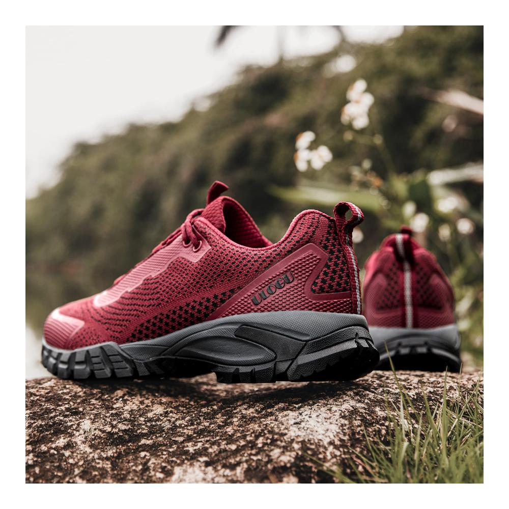 Wasserdichte Trekking- & Wanderschuhe für Herren und Damen | Leichte atmungsaktive Trekkingschuhe für Outdoor-Aktivitäten - Rutschfeste Berg- und Kletterschuhe