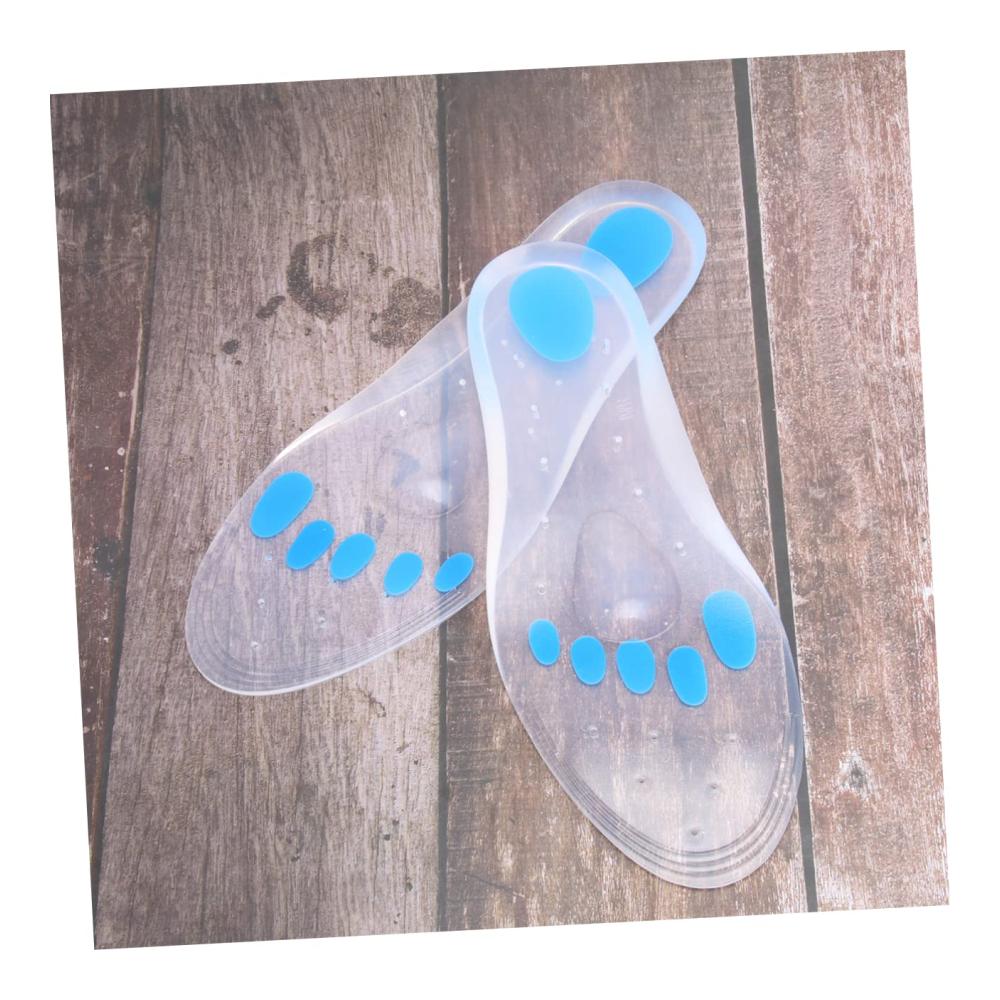 Komfortable Gel-Einlegesohlen mit Höhenerhöhung für Herren und Damen - Perfekte Passform für Plattfüße und Fußgewölbe - Atmungsaktive luftgepolsterte Schuheinlagen für Arbeitsstiefel