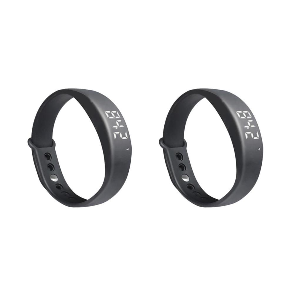 Fashion Smartwatches 2er Set für Herren – Intelligente Uhr mit Schrittzähler Atmungsaktives Armband und Korsage-Design – Sportliche Herrenuhren mit Stil