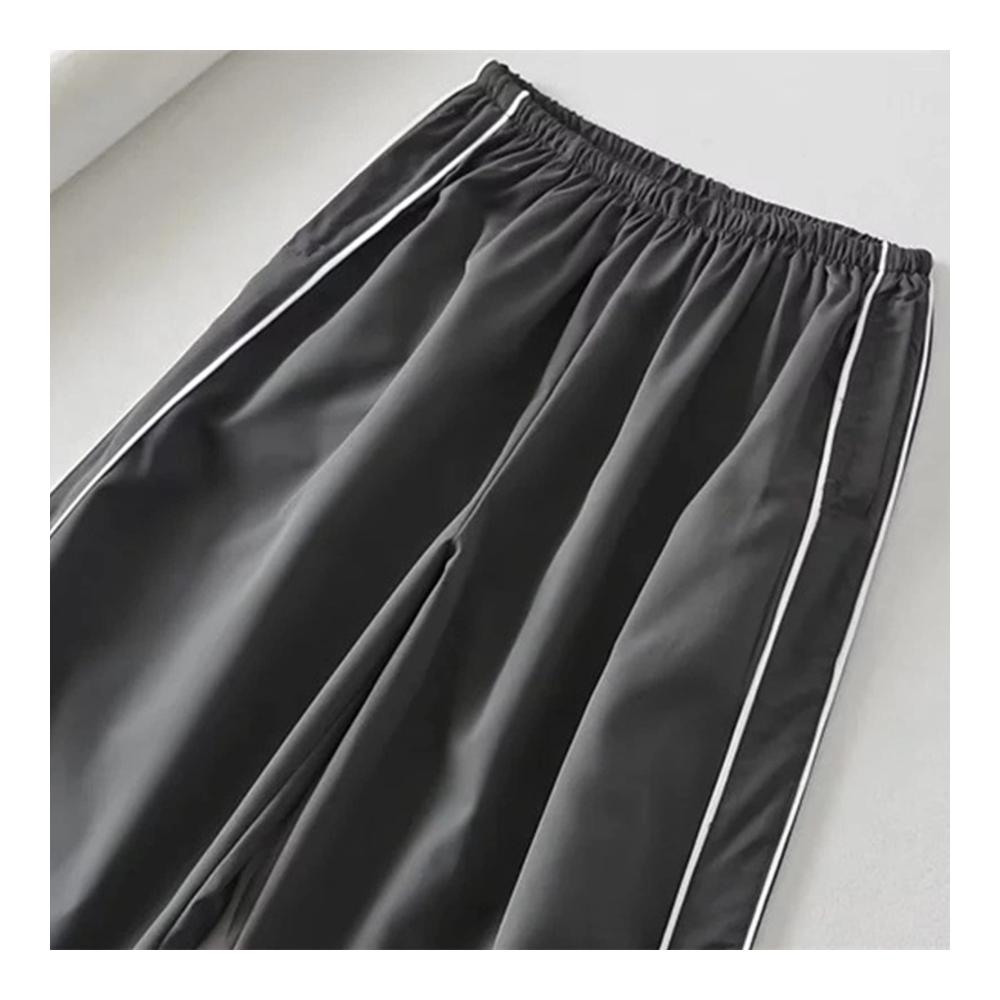 Damen Cargohosen Y2K Baggy Track Pants mit Elastischer Taille und Breitem Bein – Vintage Streetwear für E-Girls der 90er Jahre und moderne Teenager