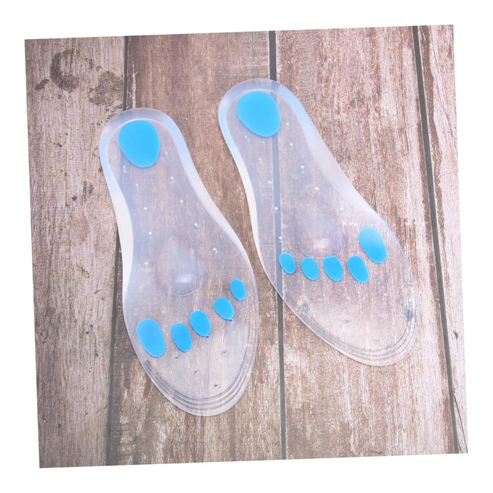 Komfortable Gel-Einlegesohlen mit Höhenerhöhung für Herren und Damen - Perfekte Passform für Plattfüße und Fußgewölbe - Atmungsaktive luftgepolsterte Schuheinlagen für Arbeitsstiefel