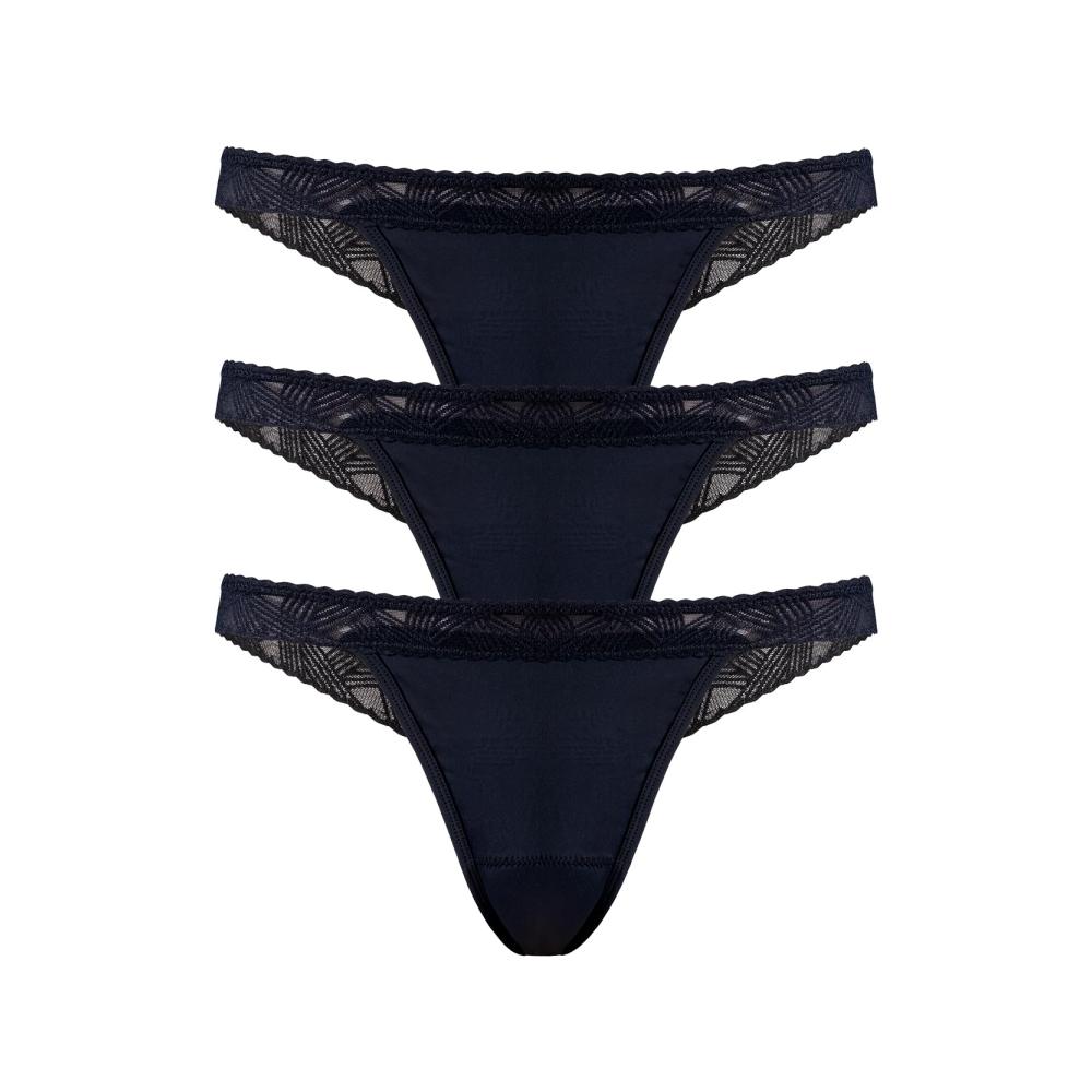 Strings & Tangas TIICHOO Periodenunterwäsche – Spitzen-Thong für Damen Weicher G-String Tanga mit Menstruationsfunktion