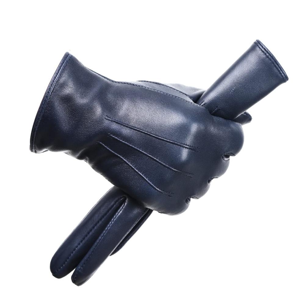 Damen Winterhandschuhe aus Schaffell | Warme Lederhandschuhe für Frauen beim Fahren | Weiche und bequeme Damenhandschuhe für den Winter
