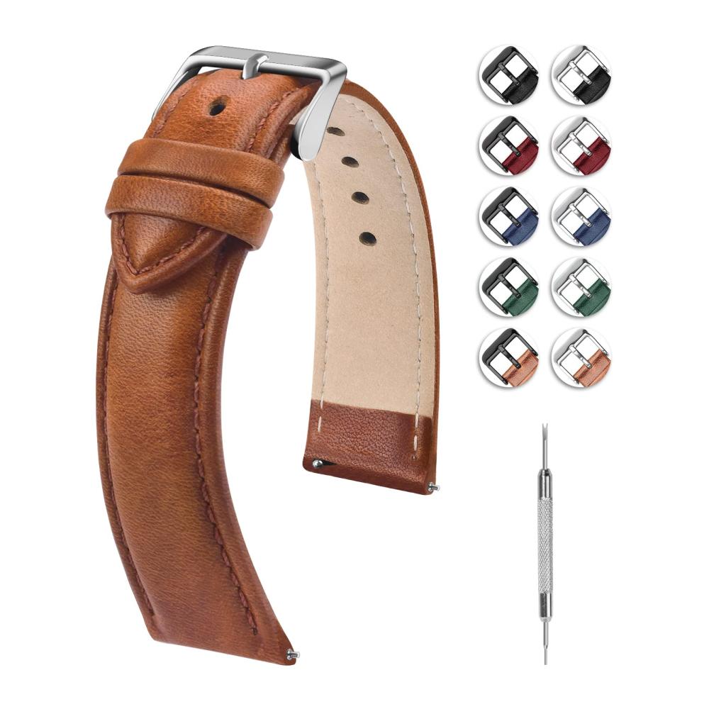 Braun silberne Schnalle
