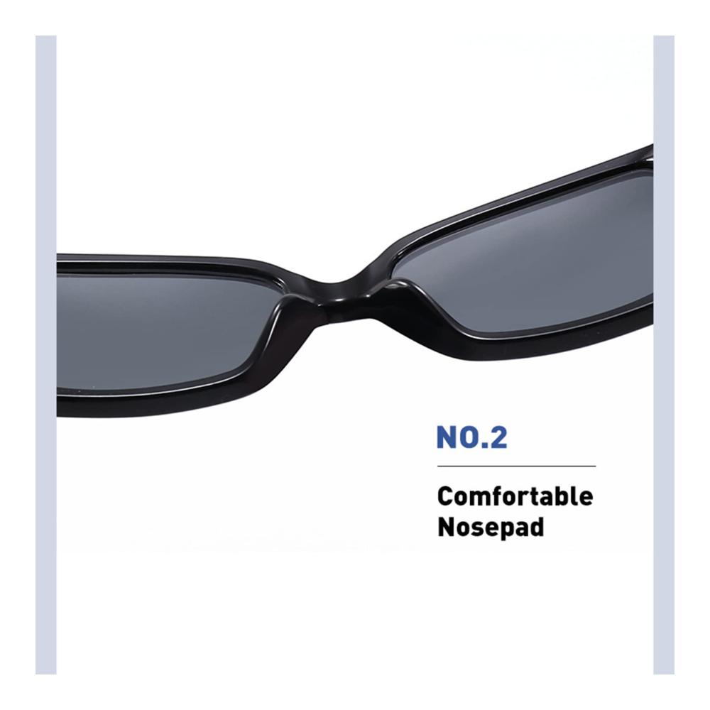 Mode-Sonnenbrille für Damen Personalisierte PC-Sonnenbrille mit Schmetterling Design und UV-Schutz (Farbe VS