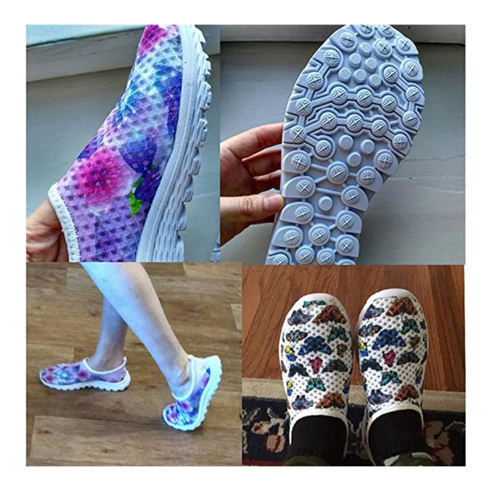 Cool Panda Damen Slip-on Laufschuhe - Modische Sneakers aus Mesh