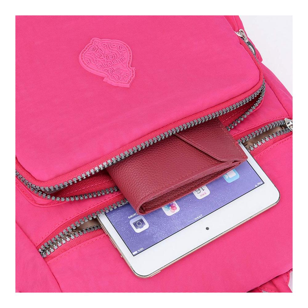Estwell Damen Rucksackhandtaschen - Elegant Wasserdicht Diebstahlsicher Nylon Schulrucksack Mädchen Schultasche Reiserucksack Damenrucksack Daypack mit Stil