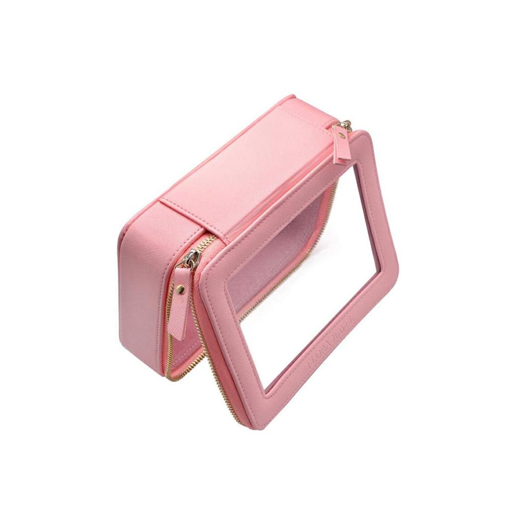 Durchsichtiger Reise Organizer für Damen – Kulturtaschen-Set für effiziente Aufbewahrung von Toilettenartikeln auf Langstreckenreisen mit praktischem Hänge-Design