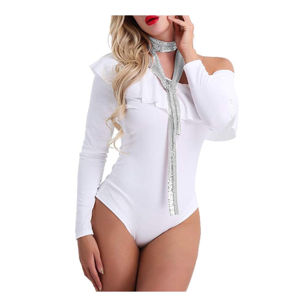 Glitzernder Metall-Pailletten-Schal für Frauen von Croozy Elegante Party- und Abendschal mit dünnem Skinny-Tie-Design