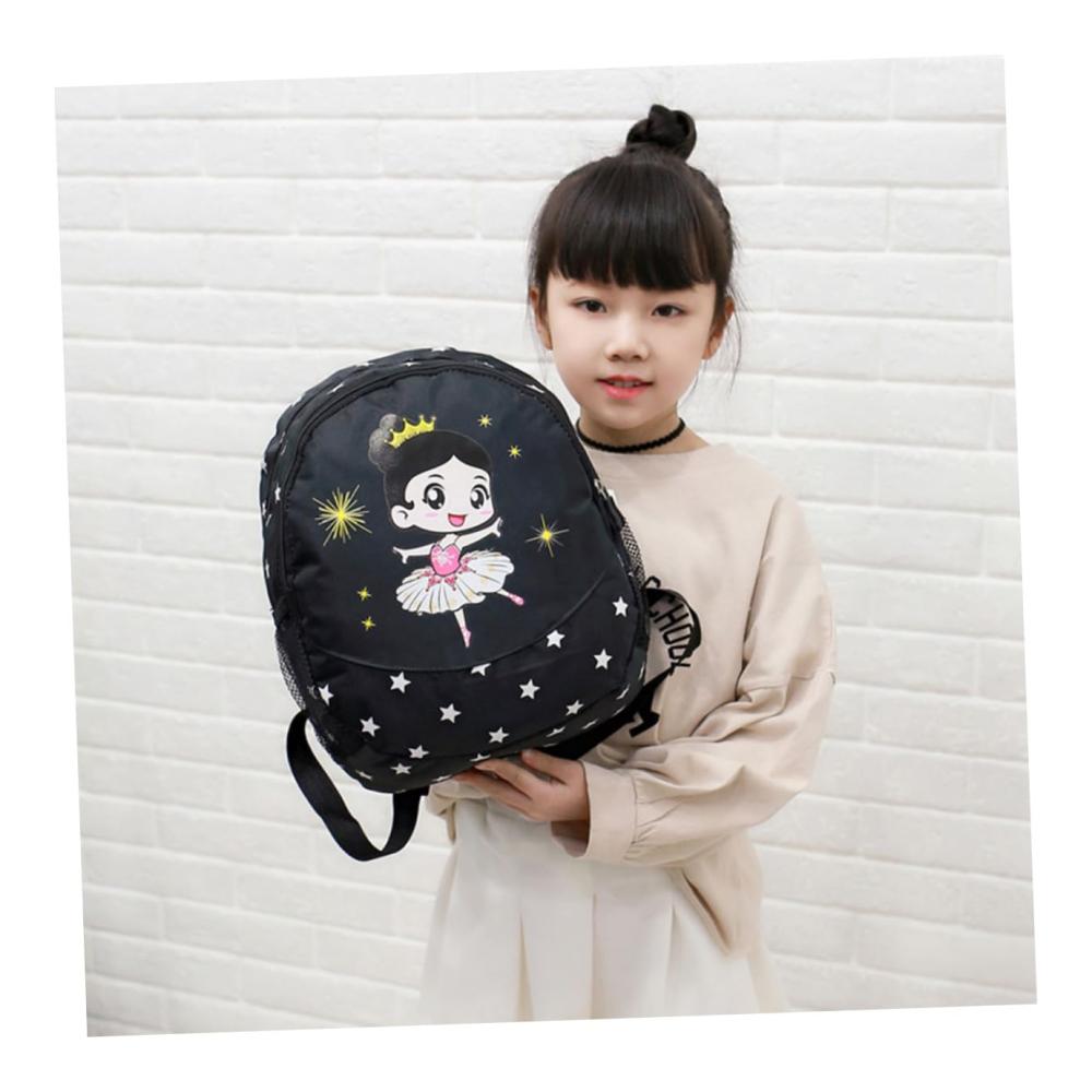 Ballett Rucksack-Set Tanz-Rucksack mit Kordelzug Schultasche Aufbewahrung für Ballettschuhe Mädchen Lateinischer Tanz Oxford Kind