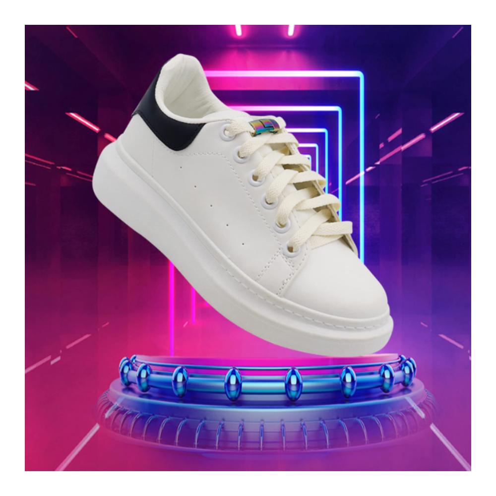 Elastische Schnürsenkel Niuhong - 12 Stück Lazy Schuhband Verschlüsse für Sneaker Sportschuhe Wanderschuhe - Kinder und Erwachsene ohne Binden Schuhsenkel Praktische Schnalle für Freizeitschuhe