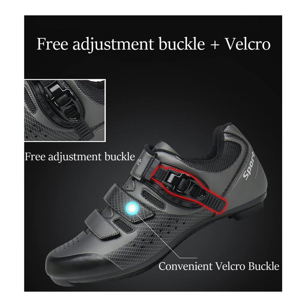 Fahrradschuhe Herren Damen - SPD Rennradschuhe Mountain MTB Indoor Outdoor Riding Training - Schwarz Größe 40