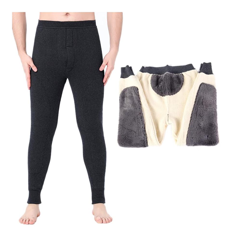 Winter Base Layer Herren Thermal Unterteile & Damen Leggings aus 100% Kaschmir-Fleece