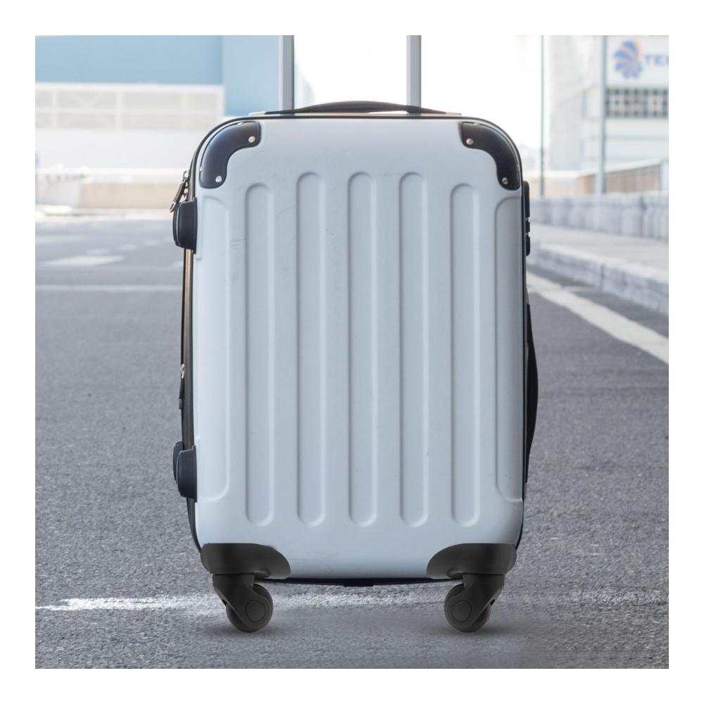 Gepäckrollen-Set für Outdoor-Koffer Agatige Ersatzräder A03 - 1 Paar einreihig universal für Links & Rechts - DIY-Ersatzteile für Koffer