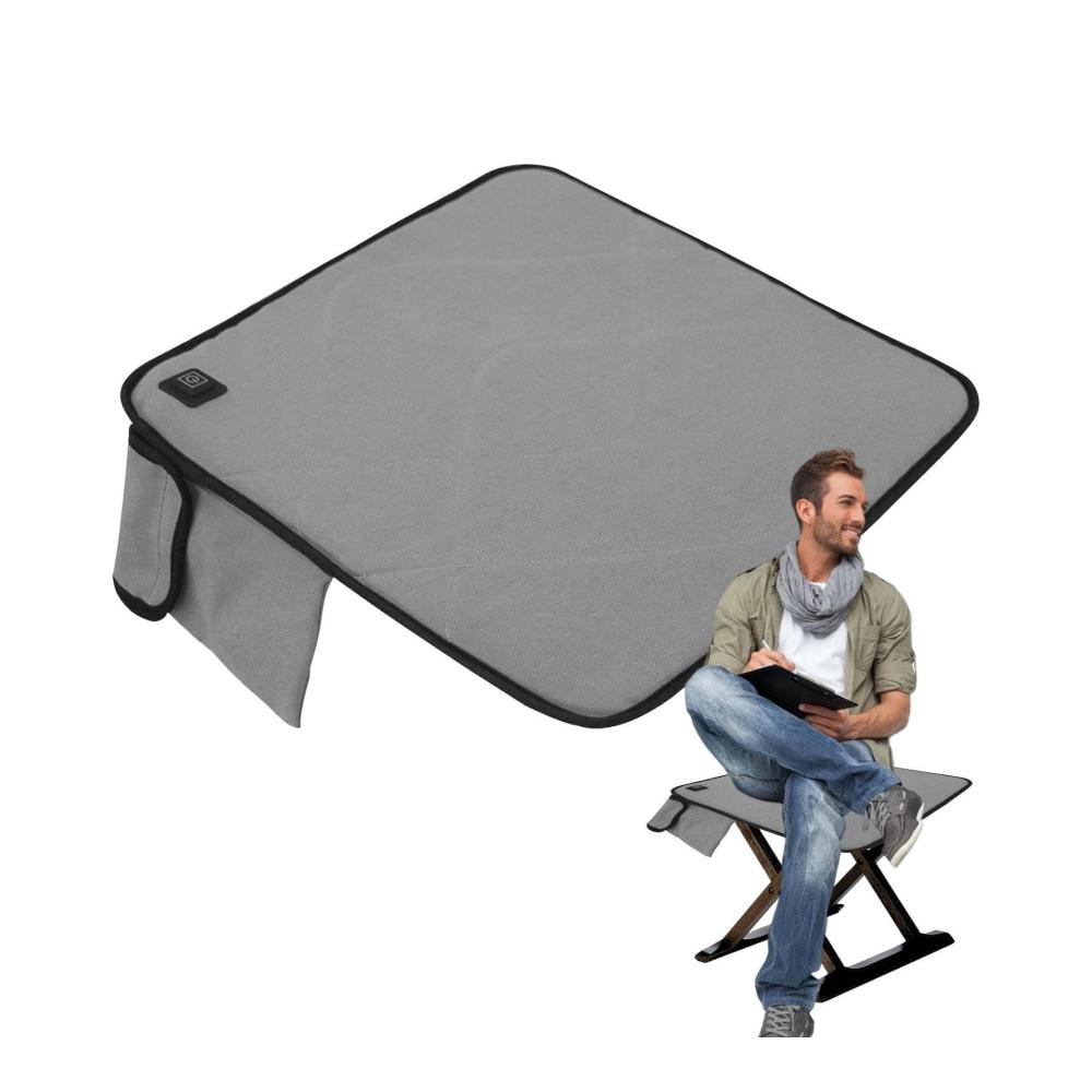 Beheiztes USB-Sitzkissen 425 x 425 cm - Ideal für Camping Auto Stadion und mehr