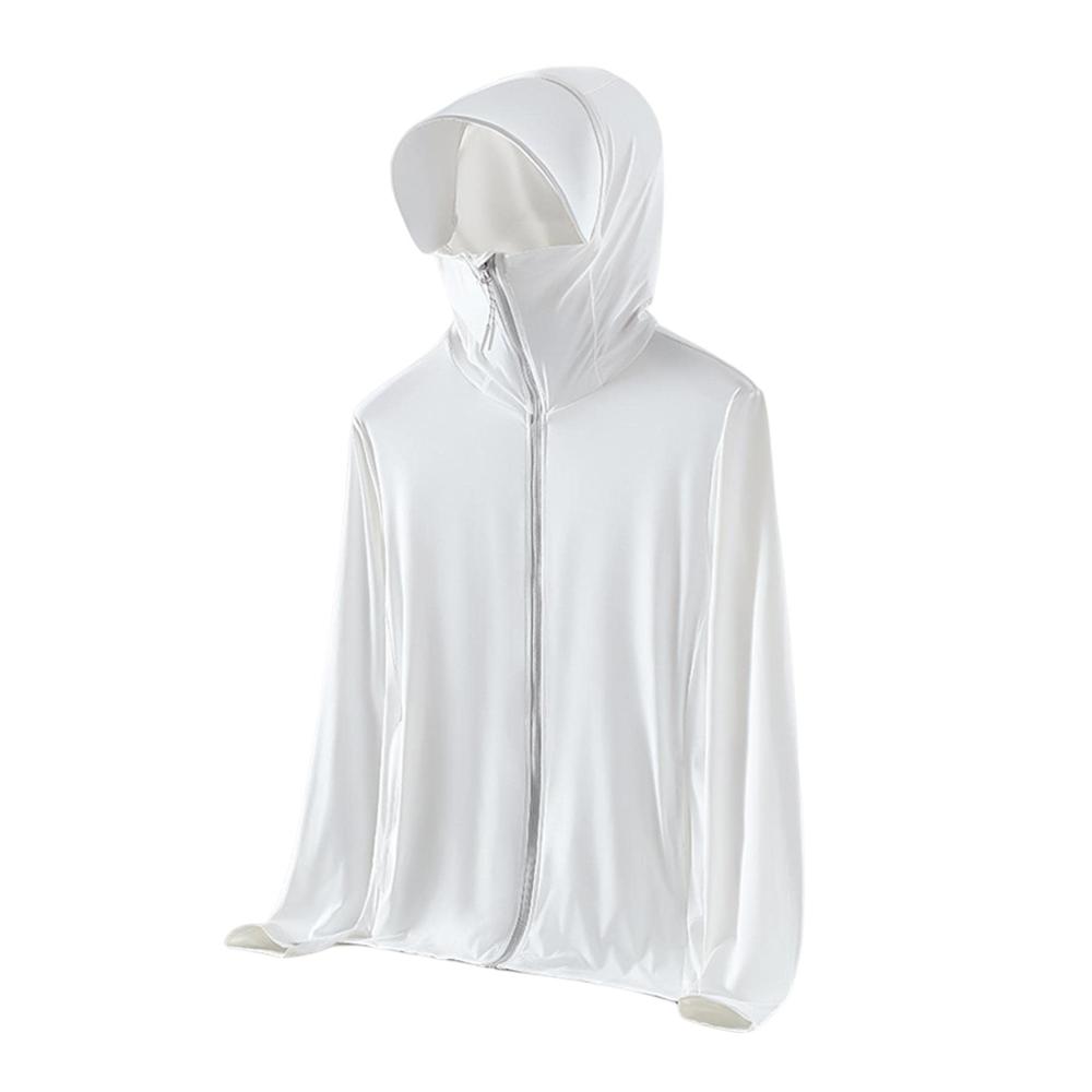 Outdoor-Sonnenschutzjacke mit LSF 50 UV-Schutzshirt und Sonnenhut | Langärmeliges Kühlshirt für Sommer-Aktivitäten von Sealfo