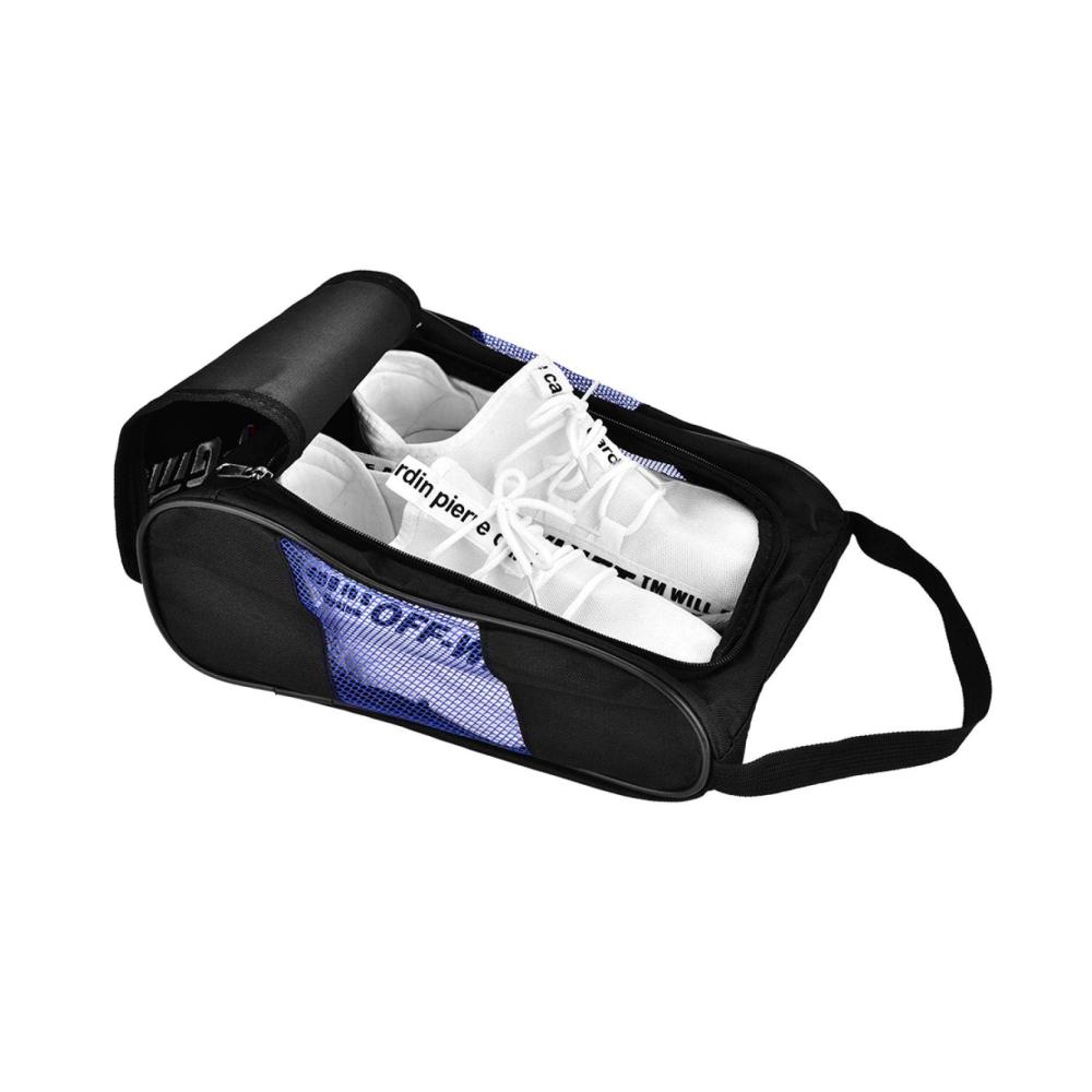 Golfschuh Tasche mit Belüftung – Tragbare Atmungsaktive Aufbewahrungstasche für Sportschuhe (2 Farben