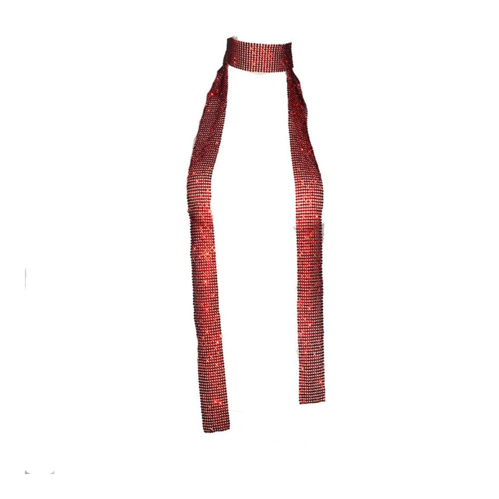Rot mit Strass