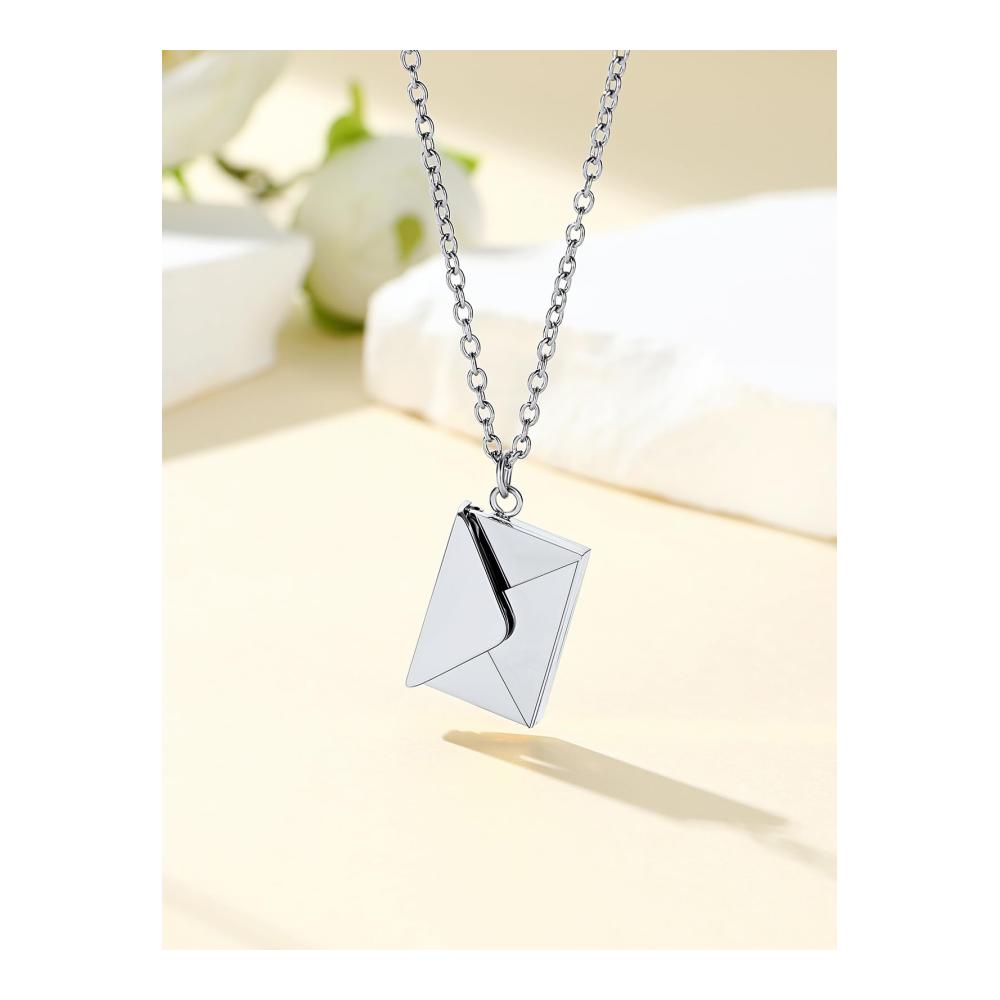 Personalisierte Foto Medaillon Halskette - Edelstahl/Kupfer Öffnbar mit Gravur - Weihnachtsgeschenk Geburtstagsgeschenk Silber/Gold/Rosegold/Schwarz - 46cm Kette