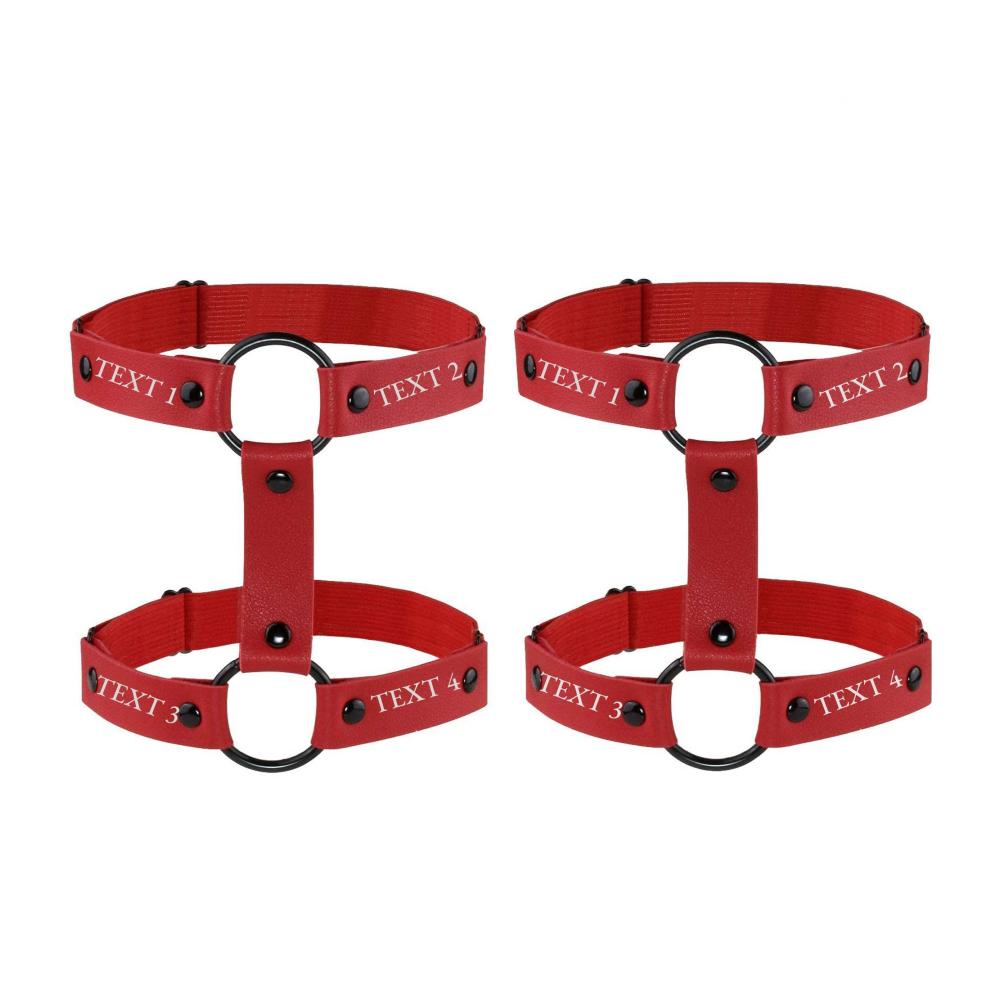 F1-gravur-rot Pu, Schwarz O
