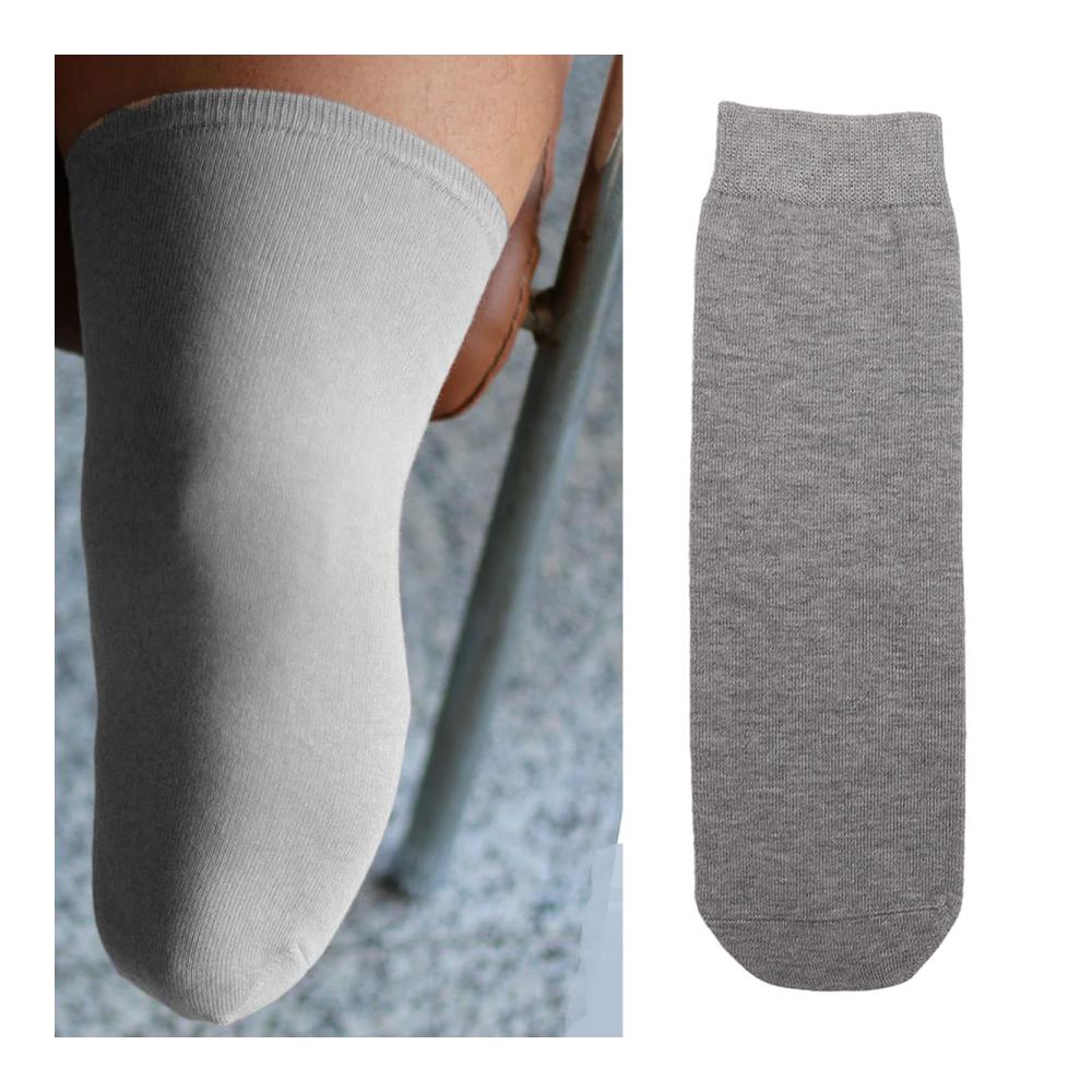 5er Pack Prothesensocken aus weicher und elastischer Baumwolle für Amputierte - Größe M