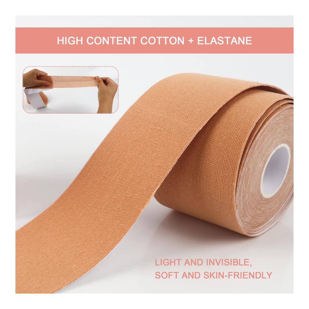 Premium Klebe-BH Set Unsichtbarer Push-Up Wasserdichtes Body Tape Atmungsaktives Brust Boob Tape mit 10 Nippelabdeckungen – Perfekt für A-H Cup Ideale Lösung für Abendkleider