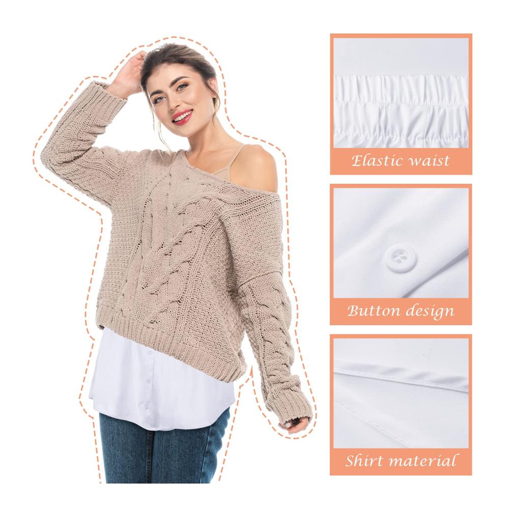 Verstellbare Unterröcke für Damen 2-teiliges Set für Layering & Styling von Tops und Röcken